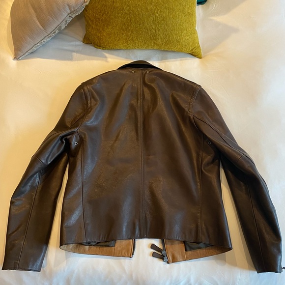 COACH MEN’S LEATHER JACKET - Picture 4 of 10
